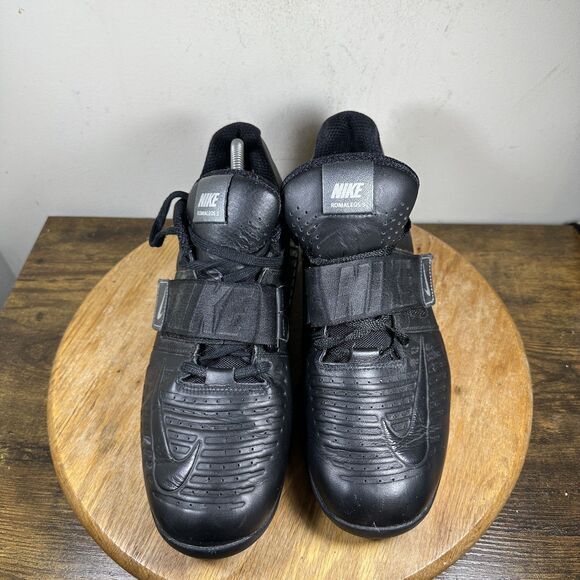 Nike Romaleos 3 Weightlifting Shoes Mens 11.5 Black AO7987-001 main image 6